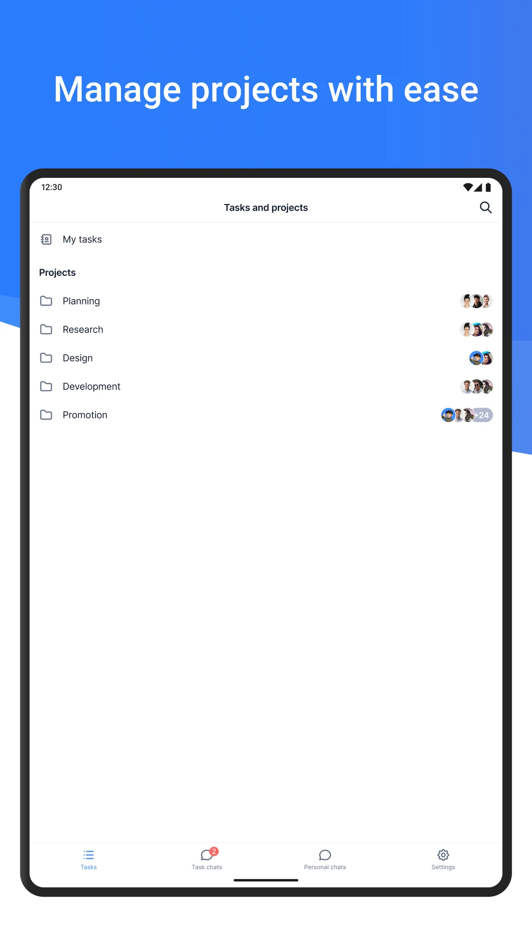 YouGile: task tracker and chat screenshot