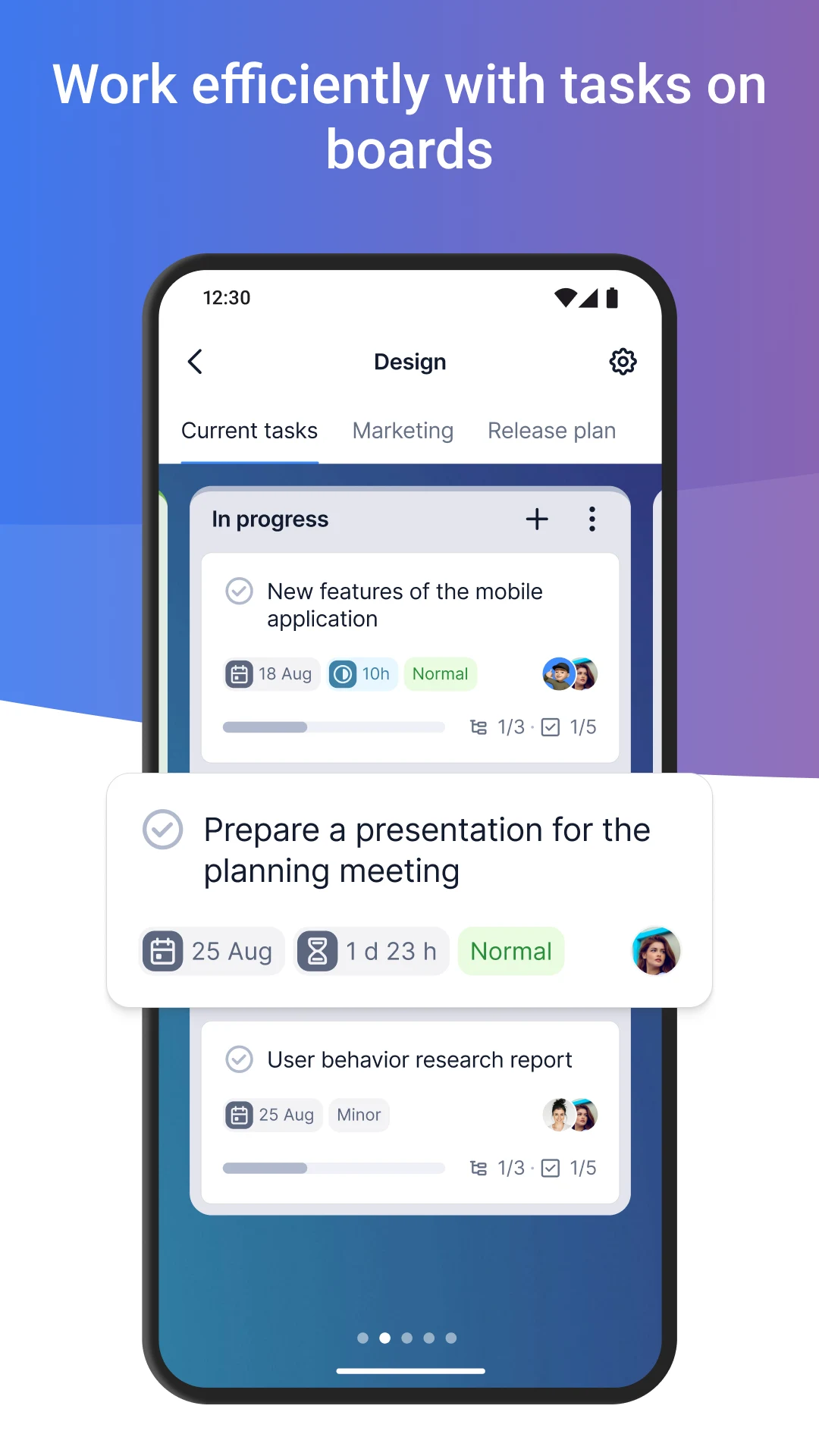 YouGile: task tracker and chat screenshot